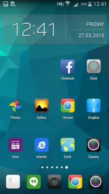 S6 Edge theme launcher android App screenshot 4